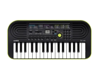 Casio SA-46 mini klavijatura – pogled odozgo