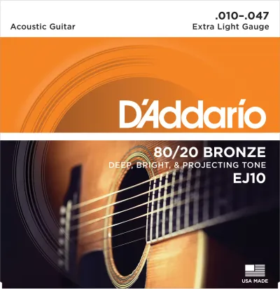 D'Addario EJ10 žice za akustičnu gitaru
