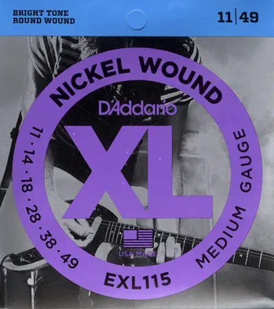 D'Addario EXL115 žice za električnu gitaru
