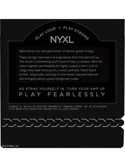 D'Addario NYXL1046 žice za električnu gitaru 10-46 – pakovanje – zadnja strana