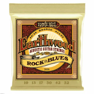 Ernie Ball Earthwood 80/20 P02008 žice za akustičnu gitaru 10-52