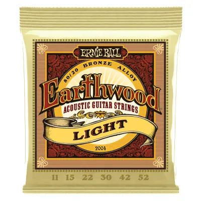 Ernie Ball Earthwood 80/20 P02004 žice za akustičnu gitaru 11-52