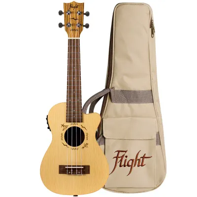 Flight DUC328 CEQ elektroakustični koncertni ukulele