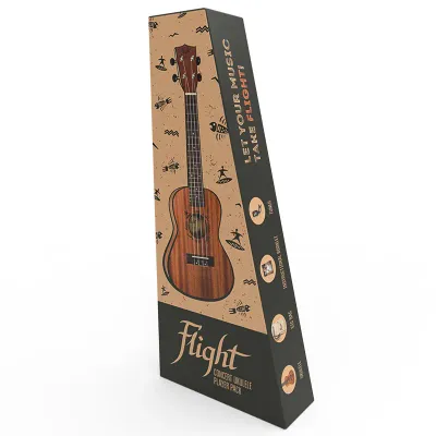 Flight NUC310 koncertni ukulele set