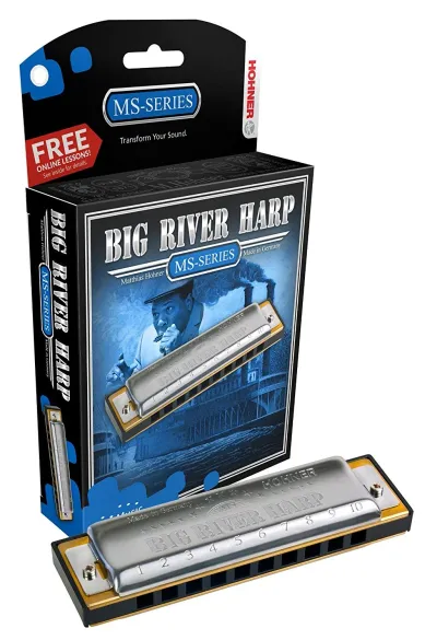 Hohner Big River usna harmonika C, E – pakovanje