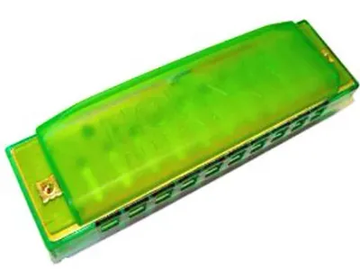 Hohner Happy usna harmonika C zelena, plava, crvena