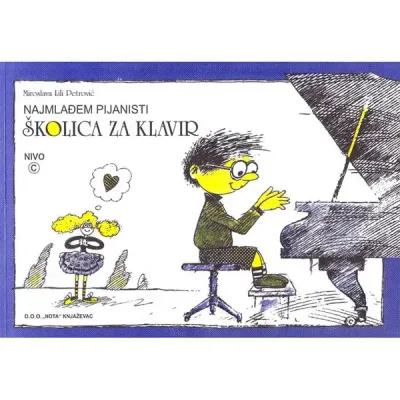 Najmlađem pijanisti – Školica za klavir C – Miroslava Lili Petrović