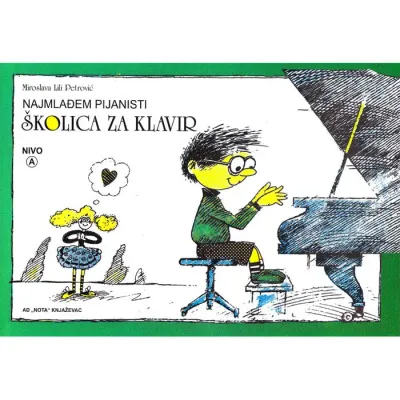 Školica za klavir nivo A – Miroslava Lili Petrović